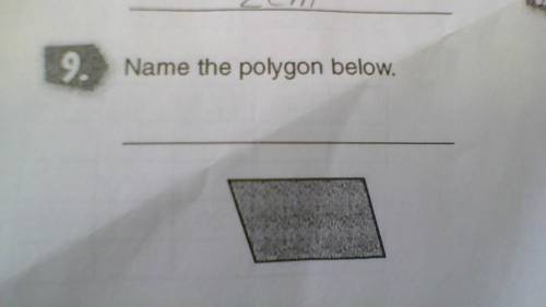 Name the polygon below.