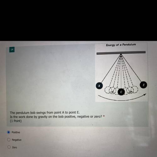 HELP ASAP Work on a pendulum in physics